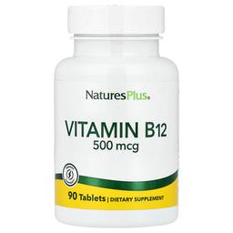 Naturesplus Vitamin B 12 500 Mcg 90 Tablets
