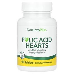 Naturesplus Folic Acid Hearts 90 Tablets