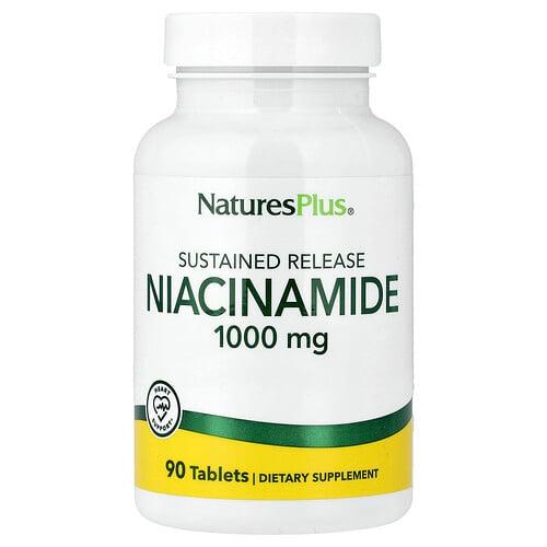 Naturesplus Niacinamide Sustained Release 1 000 Mg 90 Tablets product image