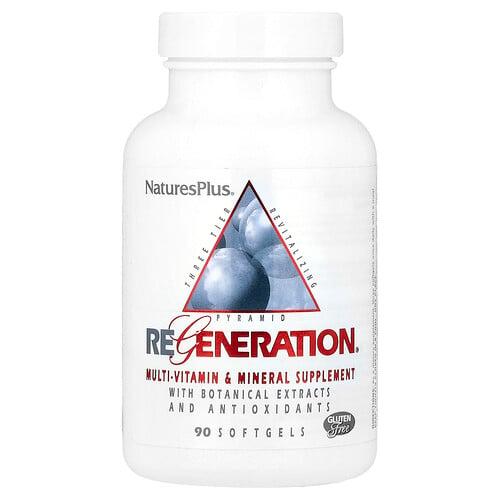 Naturesplus Regeneration Multi Vitamin Mineral Supplement 90 Softgels