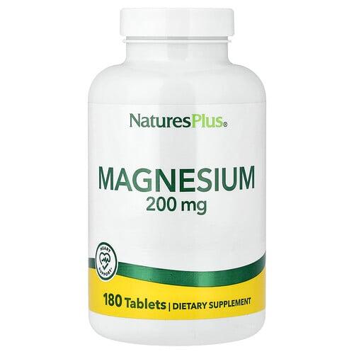 Naturesplus Magnesium 200 Mg 180 Tablets