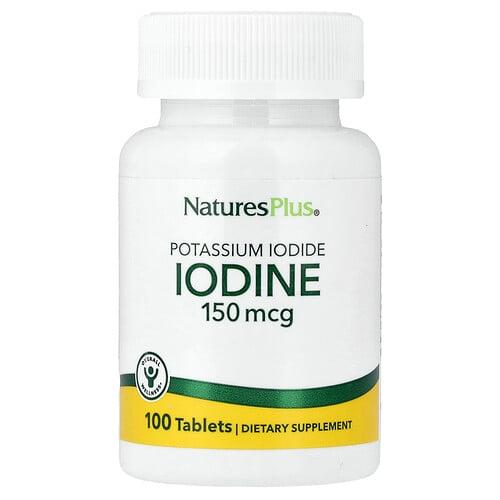 Naturesplus Iodine 150 Mcg 100 Tablets
