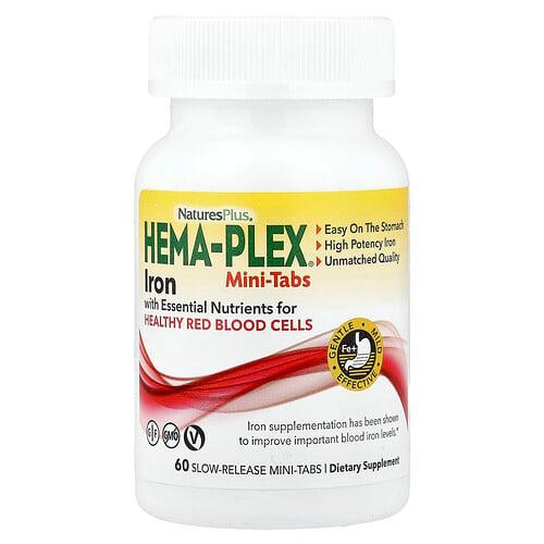 Naturesplus Hema Plex 60 Slow Release Mini Tabs