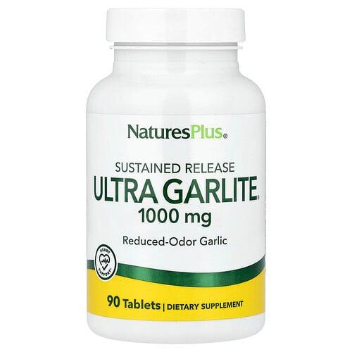 Naturesplus Sustained Release Ultra Garlite 1 000 Mg 90 Tablets