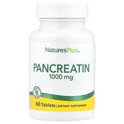 Naturesplus Pancreatin 1 000 Mg 60 Tablets