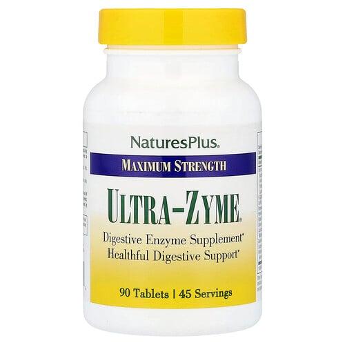 네이쳐스 플러스 NaturesPlus, Ultra-Zyme®, 최대 강도, 90정 product image