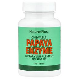 Naturesplus Chewable Papaya Enzyme 180 Tablets