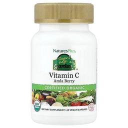 Naturesplus Source Of Life Garden Vitamin C Amla Berry 60 Vegan Capsules