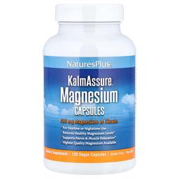 Naturesplus Kalmassure Magnesium 120 Vegan Capsules 105 Mg Per Capsule