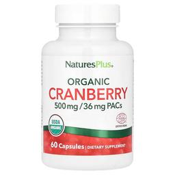 Naturesplus Organic Cranberry 60 Capsules 250 Mg Per Capsule