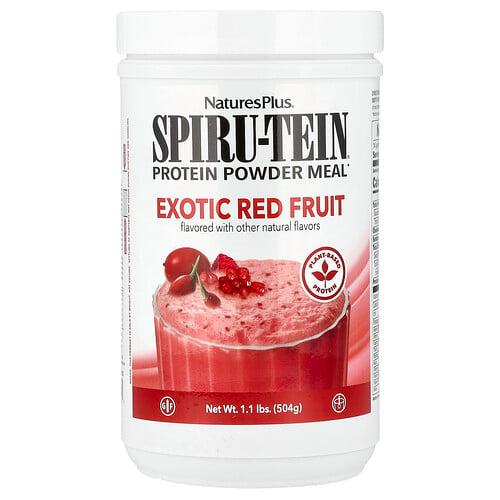 Naturesplus Spiru Tein Protein Powder Meal Exotic Red Fruit 1 1 Lbs 504 G
