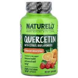 Naturelo Quercetin With Citrus Bioflavonoids 120 Vegetarian Capsules