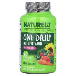 Naturelo One Daily Multivitamin For Women 50 60 Vegetarian Capsules