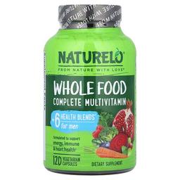 Naturelo Whole Food Complete Multivitamin For Men 120 Vegetarian Capsules