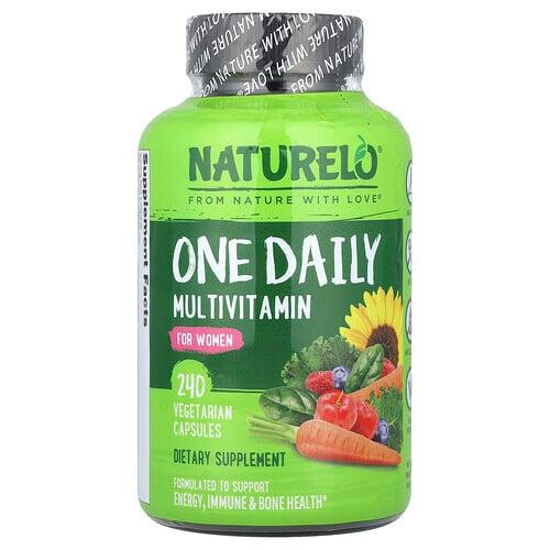 Naturelo One Daily Multivitamin For Women 240 Vegetarian Capsules