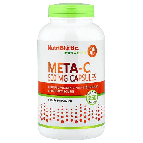 Nutribiotic Immunity Meta C 250 Capsules