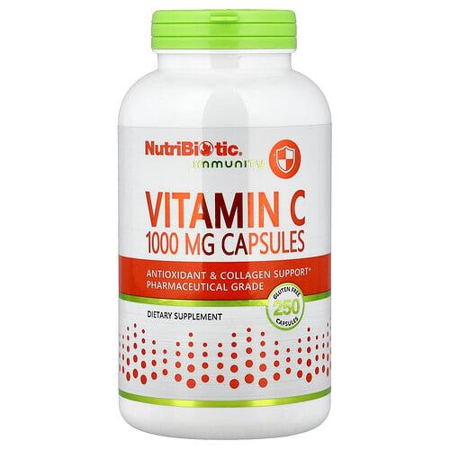 Nutribiotic Immunity Vitamin C 1 000 Mg 250 Capsules product image