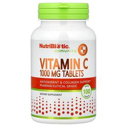Nutribiotic Vitamin C 1 000 Mg 100 Vegan Tablets