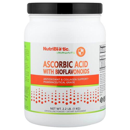 Nutribiotic Immunity Ascorbic Acid With Bioflavonoids 2 2 Lb 1 Kg