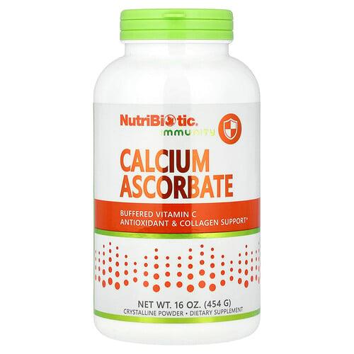 Nutribiotic Immunity Calcium Ascorbate 16 Oz 454 G