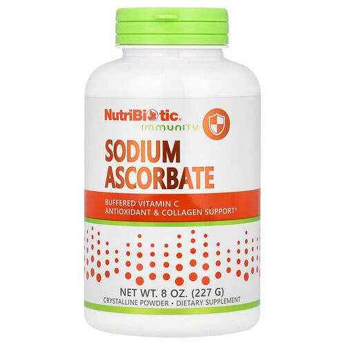 Nutribiotic Immunity Sodium Ascorbate Crystalline Powder 8 Oz 227 G