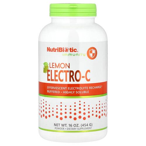 Nutribiotic Immunity Lemon Electro C Powder 16 Oz 454 G