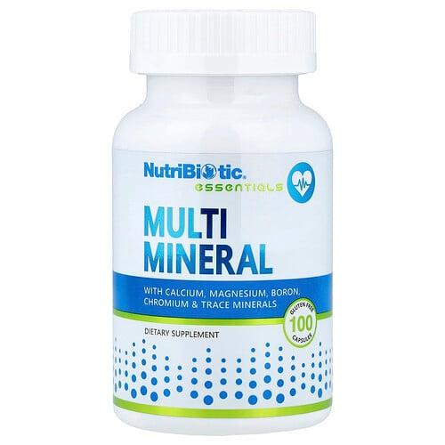 Nutribiotic Essentials Multi Mineral 100 Gluten Free Capsules