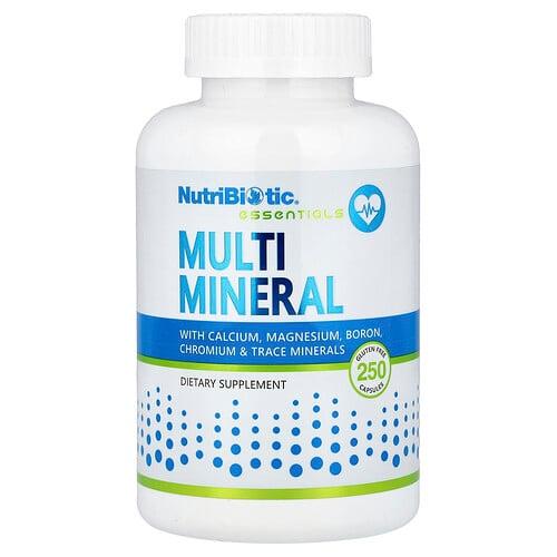 Nutribiotic Essentials Multi Mineral 250 Gluten Free Capsules
