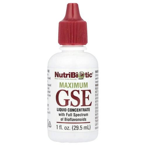 Nutribiotic Maximum Gse Liquid Concentrate 1 Fl Oz 29 5 Ml