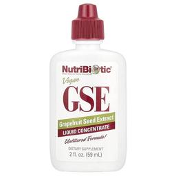 Nutribiotic Vegan Gse Grapefruit Seed Extract Liquid Concentrate 100 Mg 2 Fl Oz 59 Ml