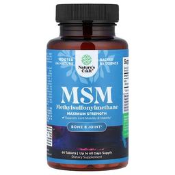 Nature S Craft Msm 1 000 Mg 60 Tablets