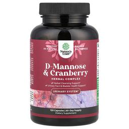 Nature S Craft D Mannose Cranberry 120 Capsules