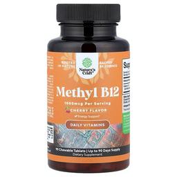 Nature S Craft Methyl B12 Cherry 1 000 Mcg 90 Chewable Tablets