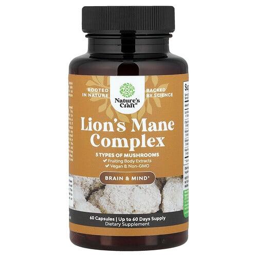 Nature S Craft Lion S Mane Complex 60 Capsules