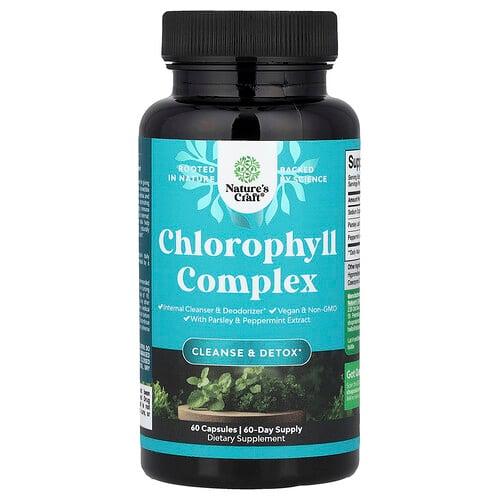 Nature S Craft Chlorophyll Complex 60 Capsules