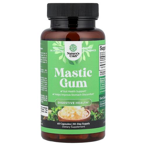 Nature S Craft Mastic Gum 60 Capsules 500 Mg Per Capsule