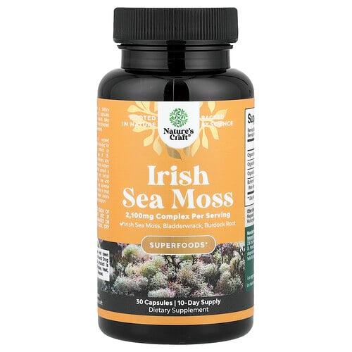 Nature S Craft Irish Sea Moss 30 Capsules