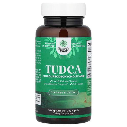 Nature S Craft Tudca 30 Capsules 250 Mg Per Capsule