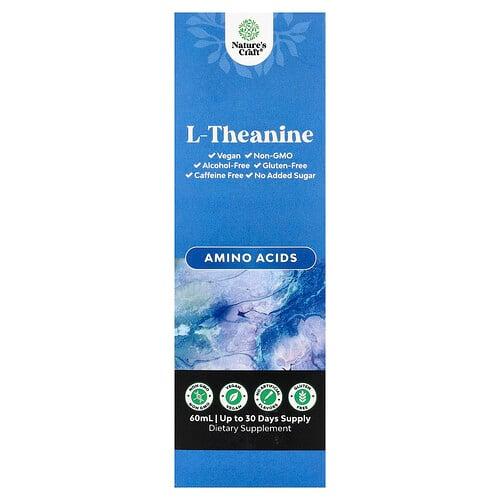 네이처스 크래프트 Nature's Craft, l-테아닌, 알코올 무함유, 60ml product image