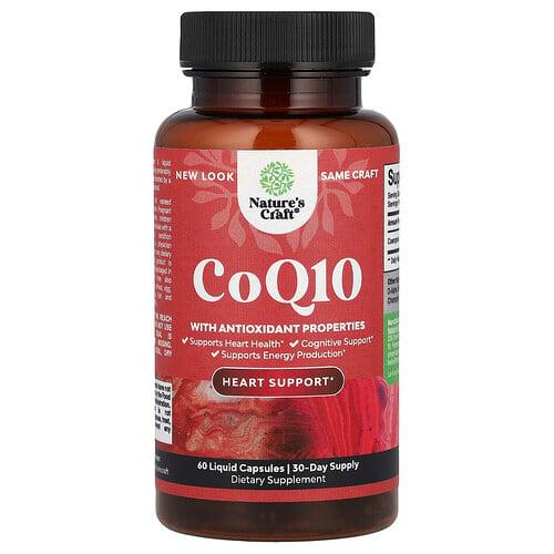 Nature S Craft Coq10 60 Liquid Capsules 100 Mg Per Capsule product image