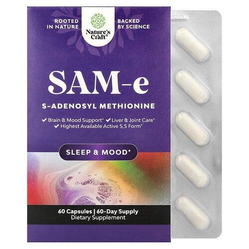 Nature S Craft Sam E 60 Capsules 200 Mg Per Capsule
