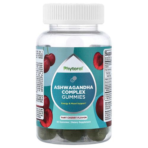 Phytoral Ashwagandha Complex Gummies Tart Cherry 60 Gummies