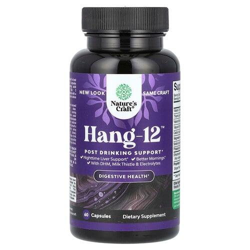 Nature S Craft Hang 12 Post Drinking Support 60 Capsules