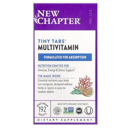 New Chapter Tiny Tabs Multivitamin 192 Vegetarian Tablets