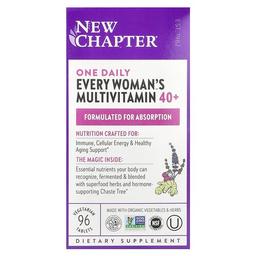 New Chapter One Daily Every Woman S Multivitamin 40 96 Vegetarian Tablets