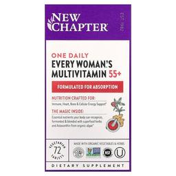 New Chapter One Daily Every Woman S Multivitamin 55 72 Vegetarian Tablets