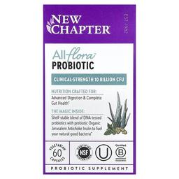 New Chapter All Flora Probiotic 60 Vegetarian Capsules