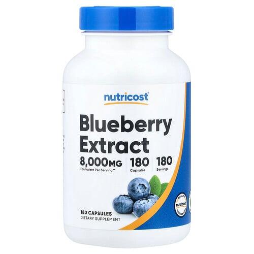 Nutricost Blueberry Extract 160 Mg 180 Capsules