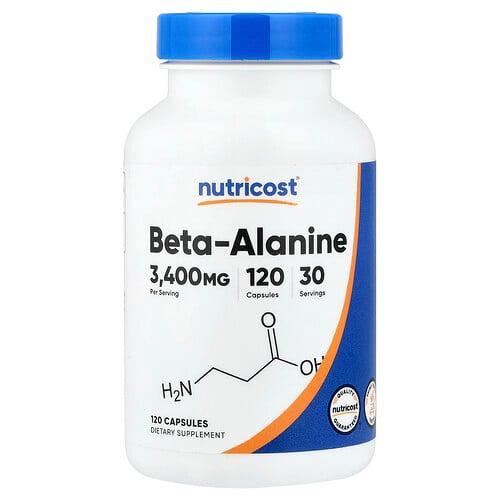 Nutricost Beta Alanine 120 Capsules 850 Mg Per Capsule