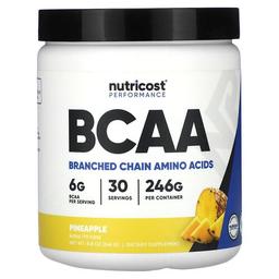 Nutricost Performance Bcaa Pineapple 9 3 Oz 261 G